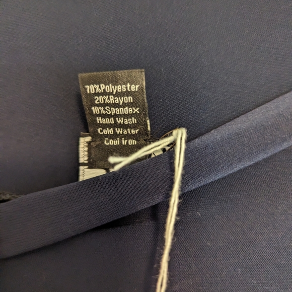 Ciara Sun woo Pants navy blue medium - Picture 6 of 8